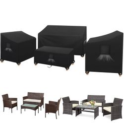 Brand new: Outdoor Furniture Cover Waterproof 4-Piece