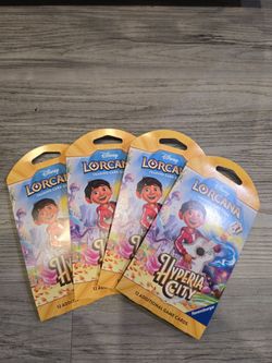 DISNEY LORCANA HYPERIA CITY BOOSTER PACKS