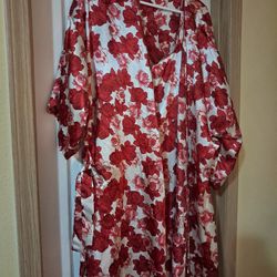Robe and nightgown set