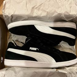 Puma Smash SD Black/White Sz. 9