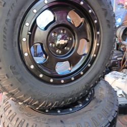 JUEGO DE RRINES PARA TROCAS CHEVROLET COLORADO GMC CANYON ARCADIA ENVOY YANTAS SEMINUEVAS MEDIDA 17