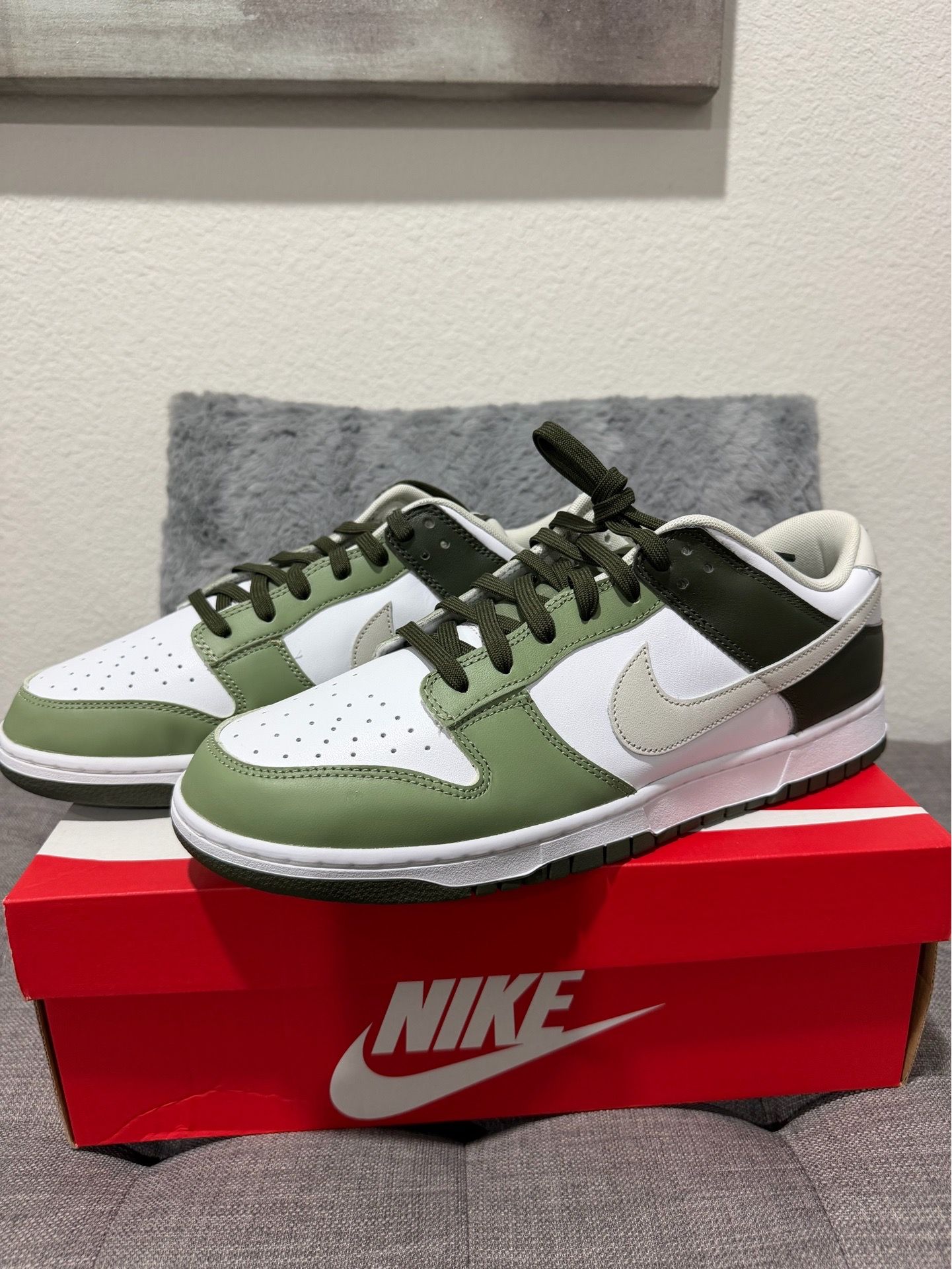Nike Dunk Low “Cargo Khaki / Oil Green” Size 13