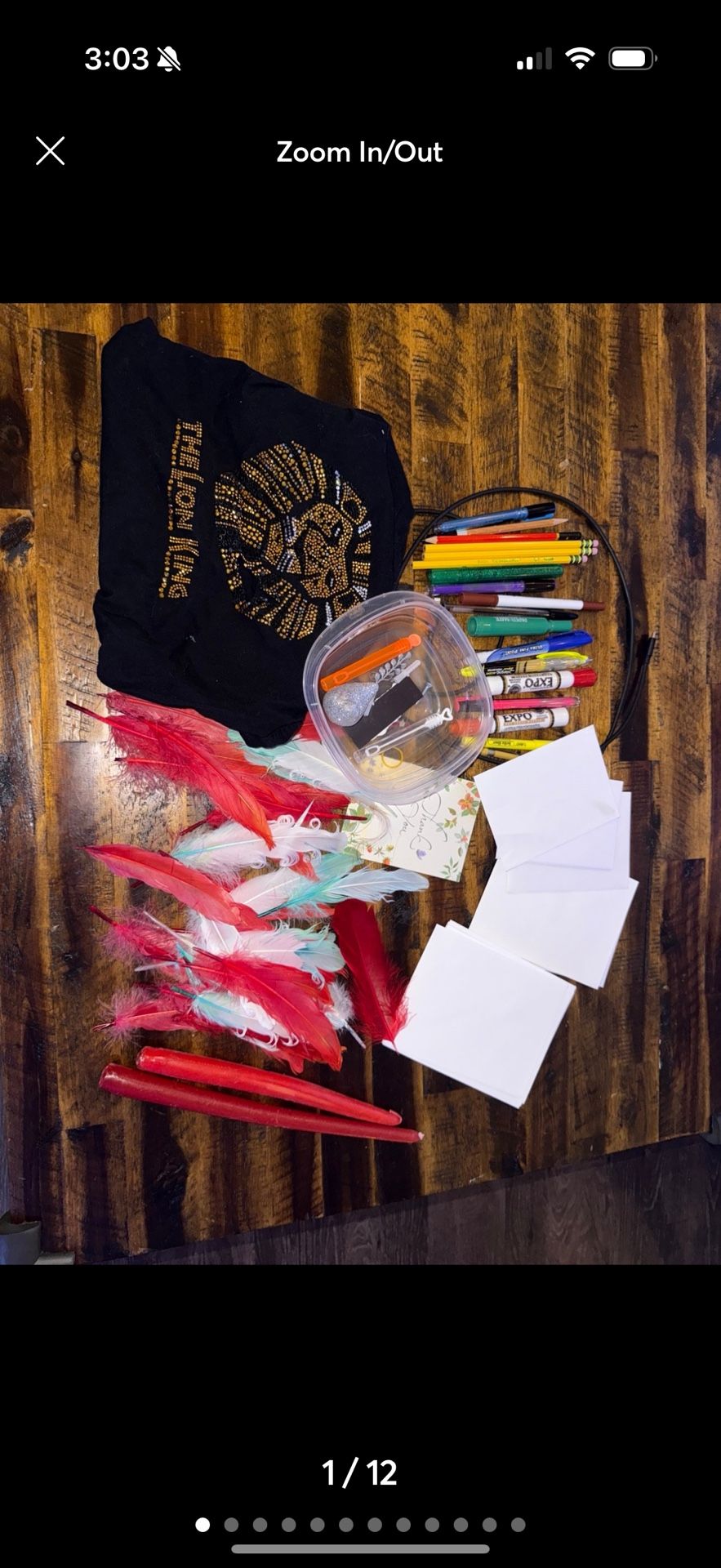 markers & craft supplies lot