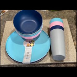 Plastic Outdoor Plates, Bowls, Cups