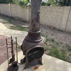 Cast Iron Chiminea