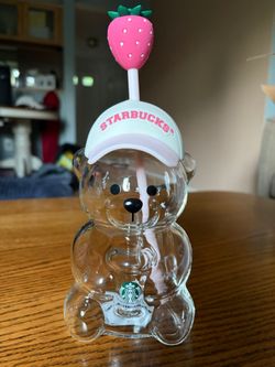 Starbucks Pink Bearist Cups