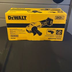 New Dewalt grinder 4 1/2