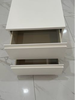 IKEA white nightstand