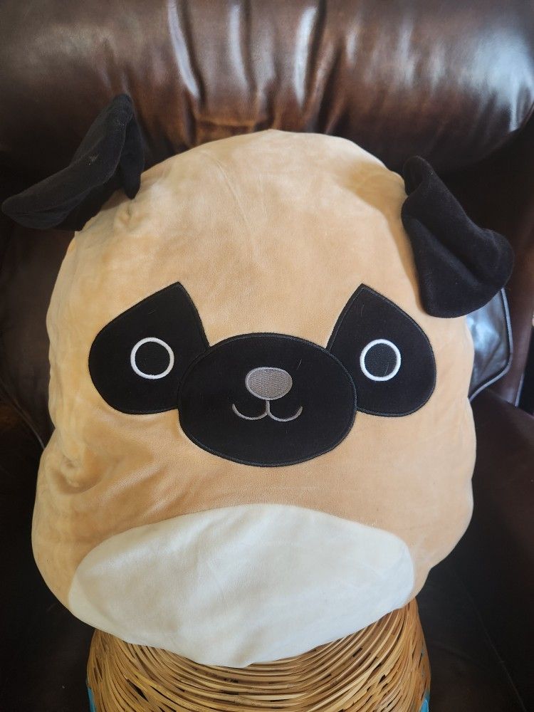 Squishmallows Prince Pug