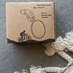 Handlebar End Bike Mirror New In Box