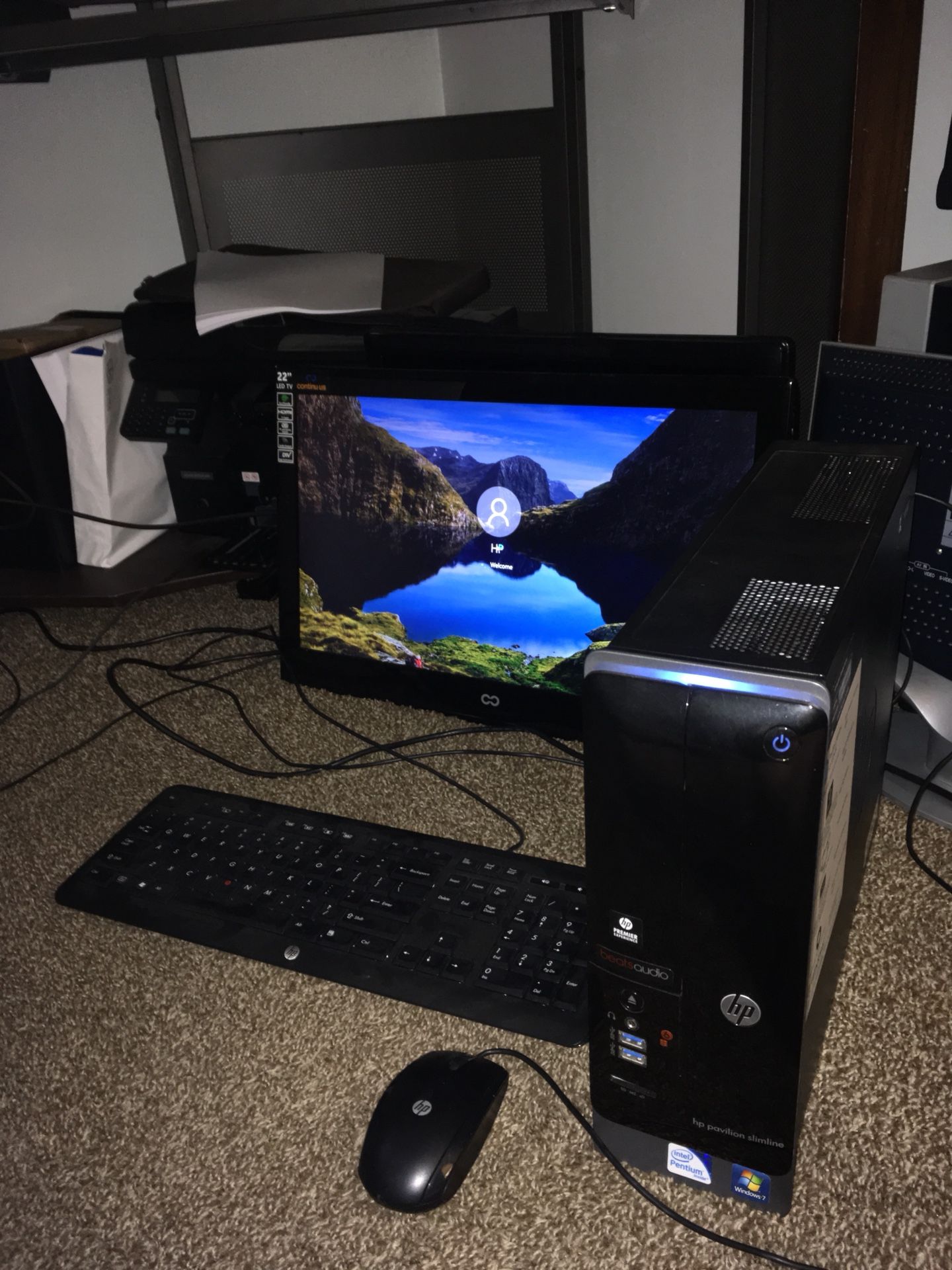 HP Pavilion Slimline S5-1224 PC
