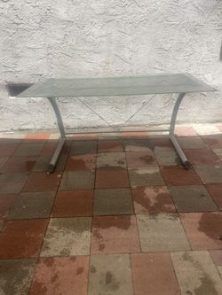 Glass Table Desk
