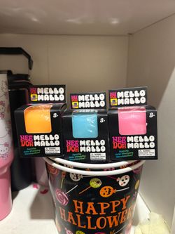 Nee Doh Mello Mallo Squishy Toys Set of 3