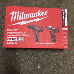 Milwaukee Drill S Set Model 2494-22
