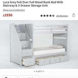 Bunk Bed Stair Dresser Only 
