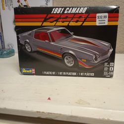 1981 Camaro Z28 Toy Car Plastic Kit