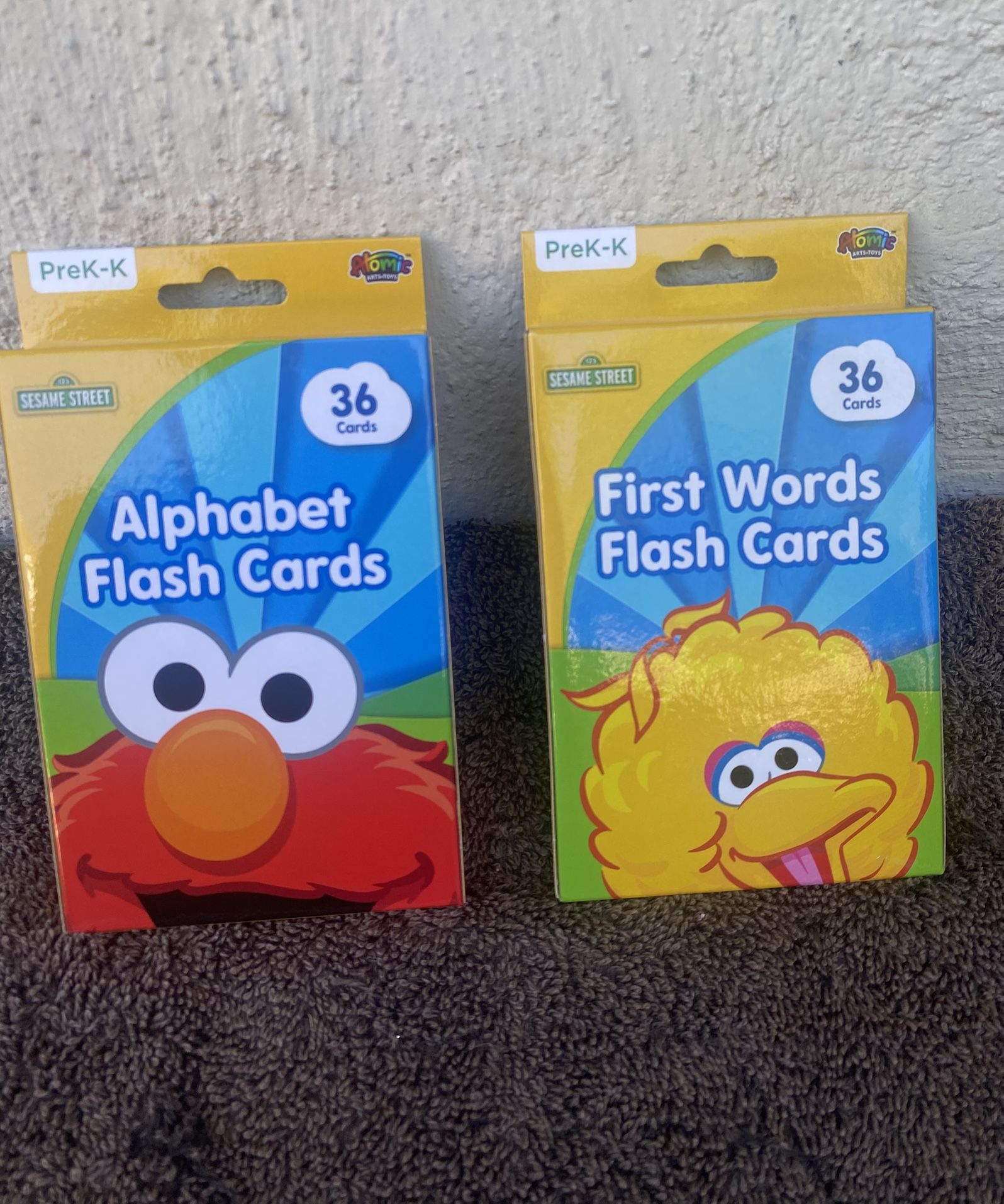 Sesame Street Flash Cards 36 Count