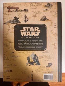 Star Wars Galactic Maps Hardcover Book & Origami Book