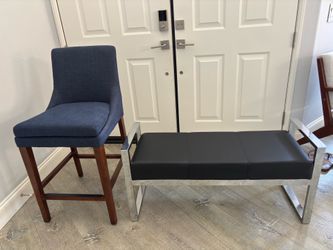 Bench seat and high stool