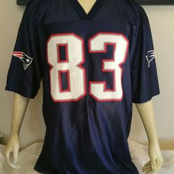 Retro New England Patriots Wes Welker Jersey Men 2XL