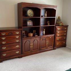 Two Book Shelves and Two Dressers