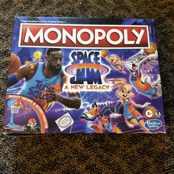 Monopoly Space Jam: A New Legacy board game by Hasbro