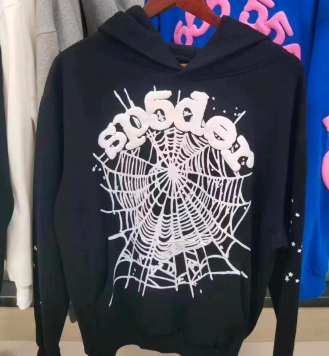 Spider Hoodie Black OG Web