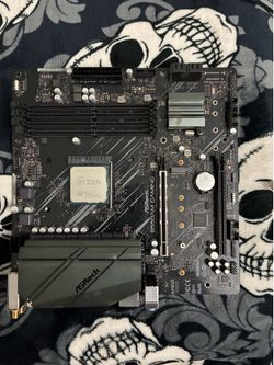 Asrock B550AM Gaming Motherboard w/ AMD Ryzen 7 3700xt & Ballistix Ram
