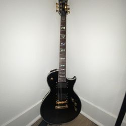 ESP LTD EC-1000 Deluxe Series Electric Guitar Lto Black