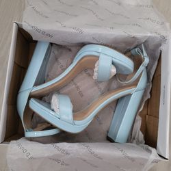 Baby Blue Heels