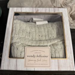 Wendy Bellissimo Lavender Infused Warming Back Wrap – Relaxing Heat Pad