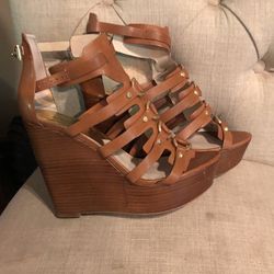 Size 9 Micheal Kors Wedge Heels