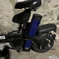 Electric E Bike With Big Battery. 