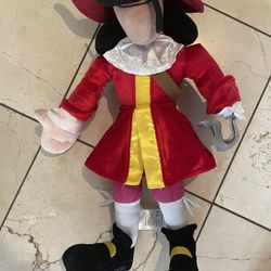 Captain hook 20 inches. Disney