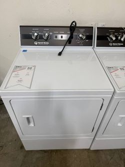 Speed Queen White Gas Dryer 7.0 cu ft DR5004WG