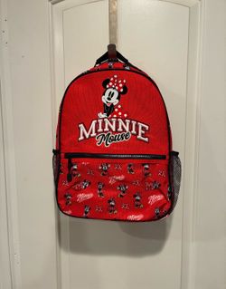 Disney Minnie Mouse Red Backpack