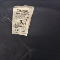 O'Neil Dirtbike Boots Men's Size 10