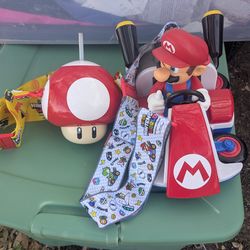 Mario and Toad collectibles