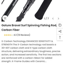 fishing rod surf rod 