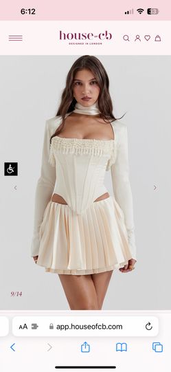 House Of CB Corset 2 Pc Top