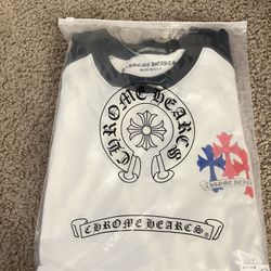 Chrome Heart Long Sleeve Baseball Shirt Multicolor
