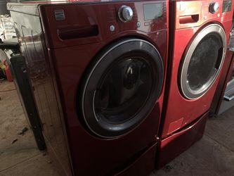 Kenmore “RED” washer dryer
