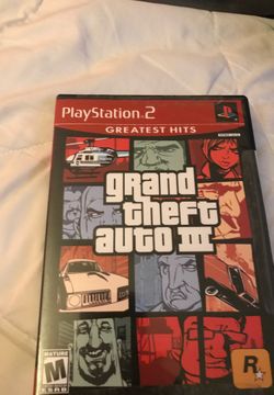 Brand new sealed GTA three PS2