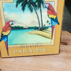 Vintage Wall Art, San Blas Island Paradise