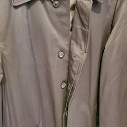WILLIAM WALLACE Men's Trenchcoat (40 Long) - NEW