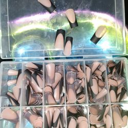 360 Black Presson Nails