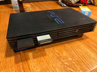 PlayStation 2 with guitar hero 2
