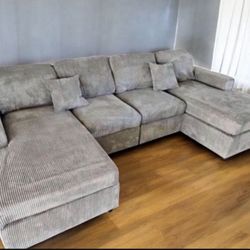 New! Super Comfy ~ Luxurious Soft Touch Sofa Sectional! 
