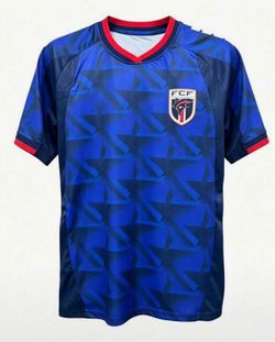 Cape Verde FCF Soccer Jersey Blue Size 2XL & XL