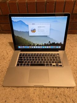 MacBook Pro 15” 2010 i7 - 500GB SSD